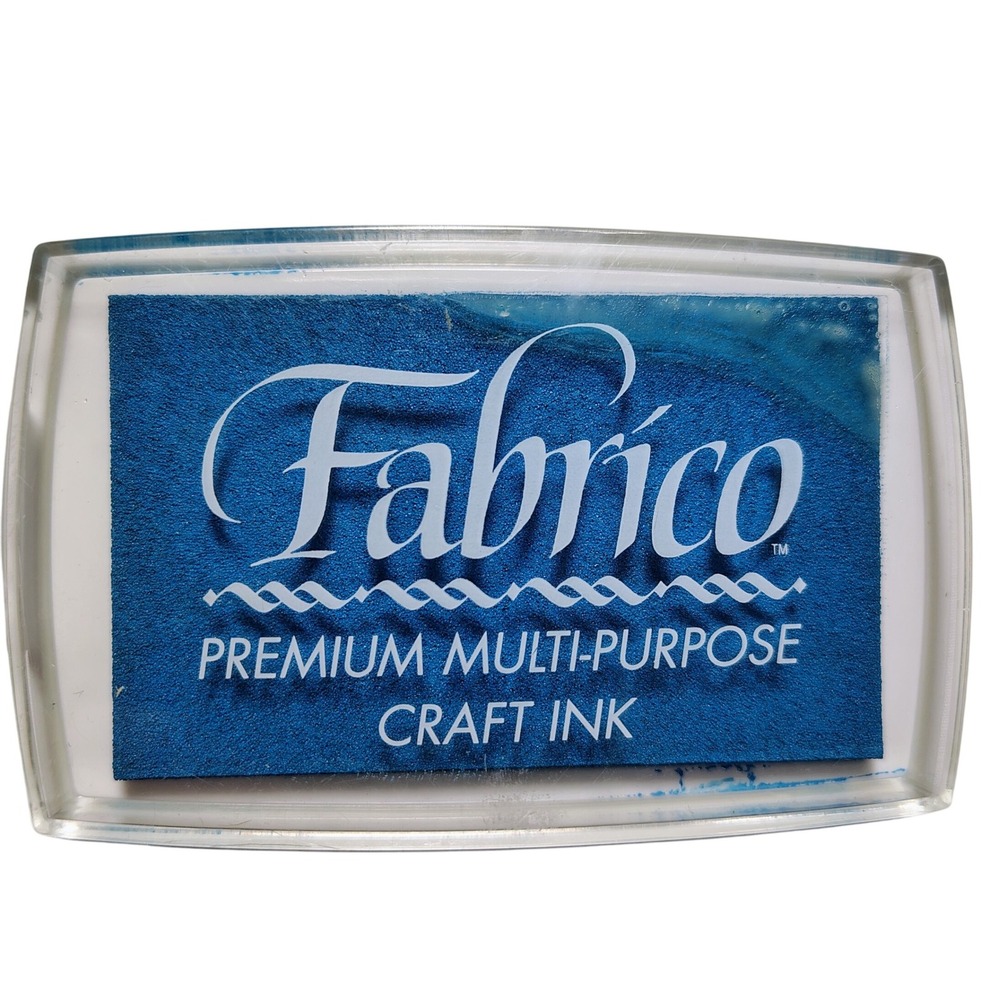 Fabrico Premium Multi Purpose‎ Craft Ink #19 Cerulean Blue Acid Free Tsukineko